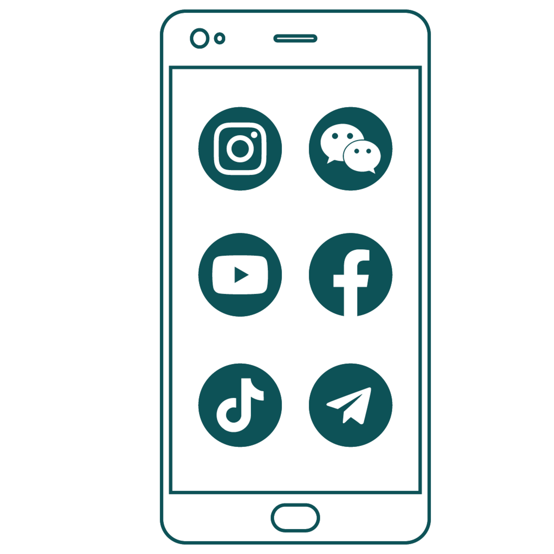 Mobile phone icon.