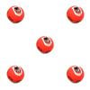 5PK NRL St George Illawarra Dragons NRL Super-High Bounce Ball 60mm - Orange