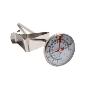 Coffee Culture Stainless Steel Milk Jug Thermometer w/ Clip 13cm Silver