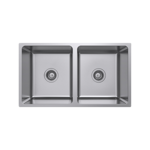Estilo Stainless Steel Square Double Bowl Sink