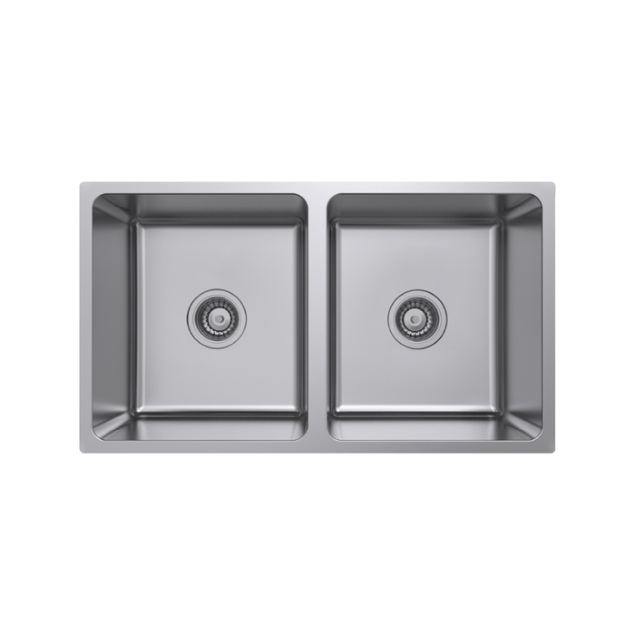 Estilo Stainless Steel Square Double Bowl Sink