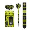 3pc Winmau Mvg Ambitition Brass Dart 24 Gram New Design Wd1233 Black Yellow