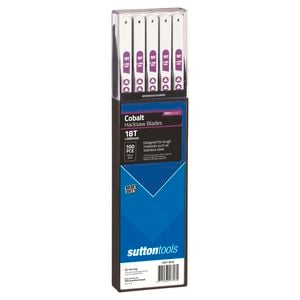 Sutton Tools 300mm 18 TPI Bi-Metal Hacksaw Blade - 100 Pack