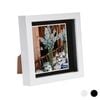 Nicola Spring 6 X 6 3d Shadow Box Photo Frame - Craft Display Picture Frame With 4 X 4 Mount - Glass Aperture - White