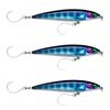 3x Rapala 14cm Saltwater X Rap Long Cast Shallow Minnow Fish Lures - Bonito