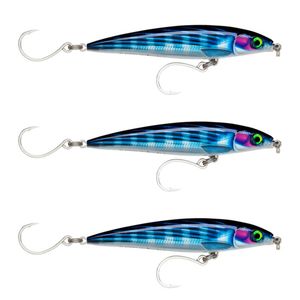 3x Rapala 14cm Saltwater X Rap Long Cast Shallow Minnow Fish Lures - Bonito