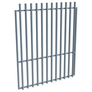 ProtectorAl 1201-1500W x 1800H Deep Ocean Aluminium Batten Garden Gate