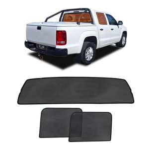 Window Sun Shades for Volkswagen Amarok 2009-2022 Rear Windscreen Shade Blind Mesh