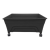 Fountain Products 610 x 510 x 240mm Charcoal Raised Garden Bed With Wheels