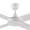 ThreeSixty 132cm 4 Blade AC White Aspire Ceiling Fan - White