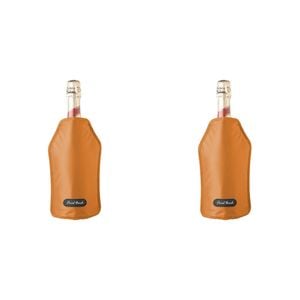 2PK Final Touch Nylon Wine Bottle Chiller/Cooling Sleeve – Orange
