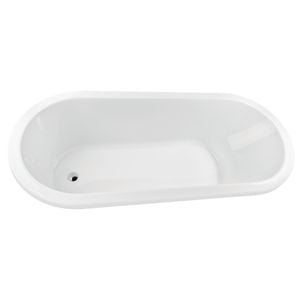 Decina 1530 x 750 x 480mm White Uno Bath