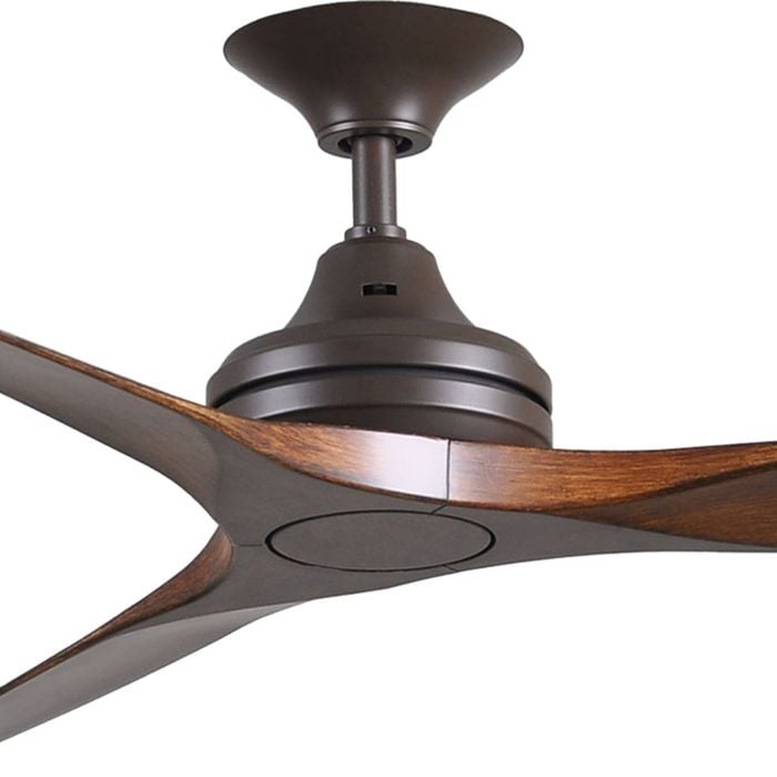 ThreeSixty 152cm Bronze / Koa 3 Blade AC Spitfire Ceiling Fan