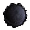 SOGA Butterfly Lotus Leaf Edge Round Throw Pillow 45cm