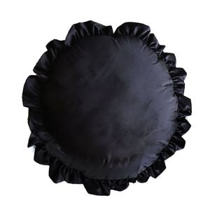 SOGA Butterfly Lotus Leaf Edge Round Throw Pillow 45cm