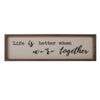 Maine & Crawford Delilah Collection 60x18cm Life Is Better Frame