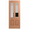 Hume 2040 x 820 x 40mm Entrance Door SPM Savoy Clear Glass XS3 - Clear Glass