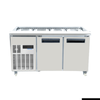 Thermaster Two Door Cold Bench Salad Station 4x1/1 Gn Pans  - Salad Bar Fridges (pg150fa-xb)