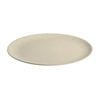 Oztrail Round 21.5cm Bamboo Plate Dish Camping Picnic Outdoor Tableware White
