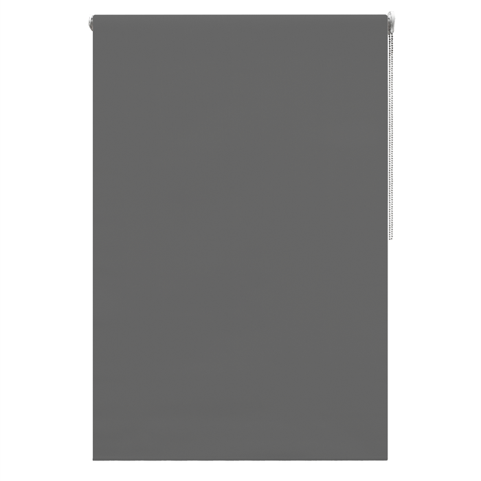 Windoware 120 x 210cm Midnight Grey Charm Blockout Roller Blind