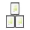 3PK Braz A4 Rome Image Photo Document Display Frame 29.7x21cm Black