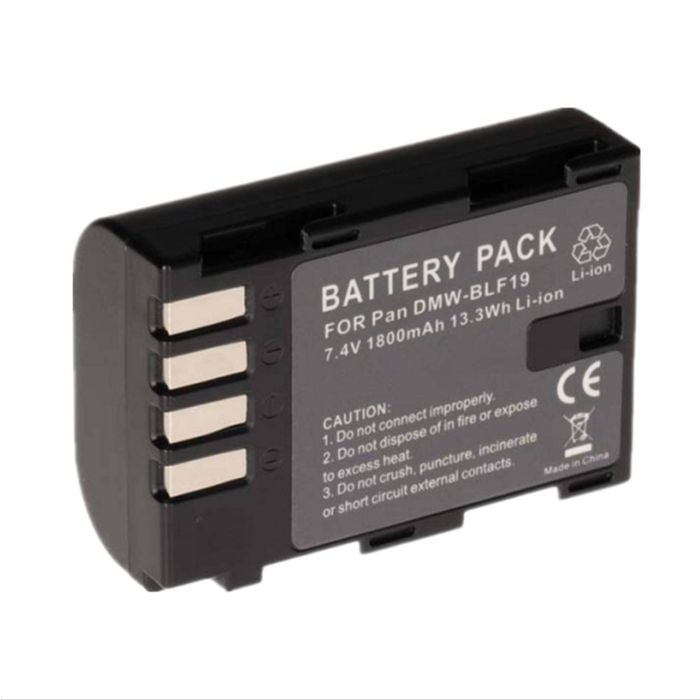 Replacement battery For Panasonic Camera Lumix DC-GH5 DC-G9 DC-GH5S DMC-GH4 DMC-GH3 DMW-BLF19E