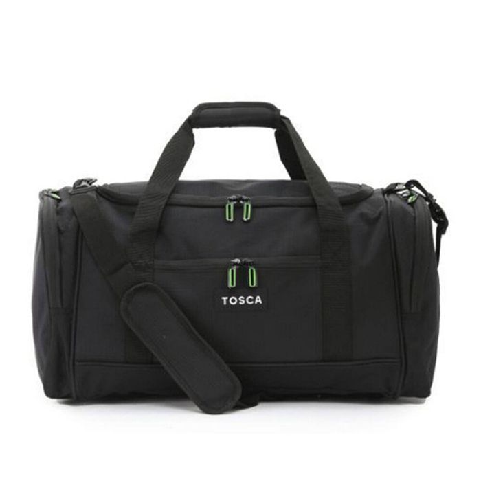 Tosca 53cm Outdoor Sports Travel Luggage Hand Carry Duffle Bag Black/Grey