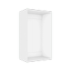 Lugna 1024 x 600 x 380mm White Cabinet Shell - White 600mm