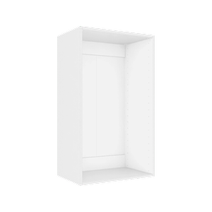 Lugna 1024 x 600 x 380mm White Cabinet Shell - White 600mm