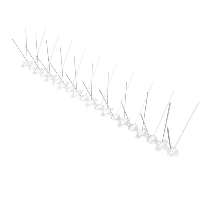 Saxon 500 x 100 x 110mm Stainless Steel Bird Spike - 10 Pack