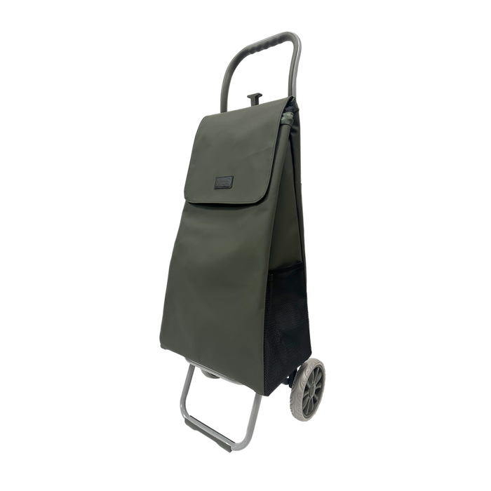 Sachi Cosmo Weatherproof Shopping Trolley with Wheels 38L - Olive