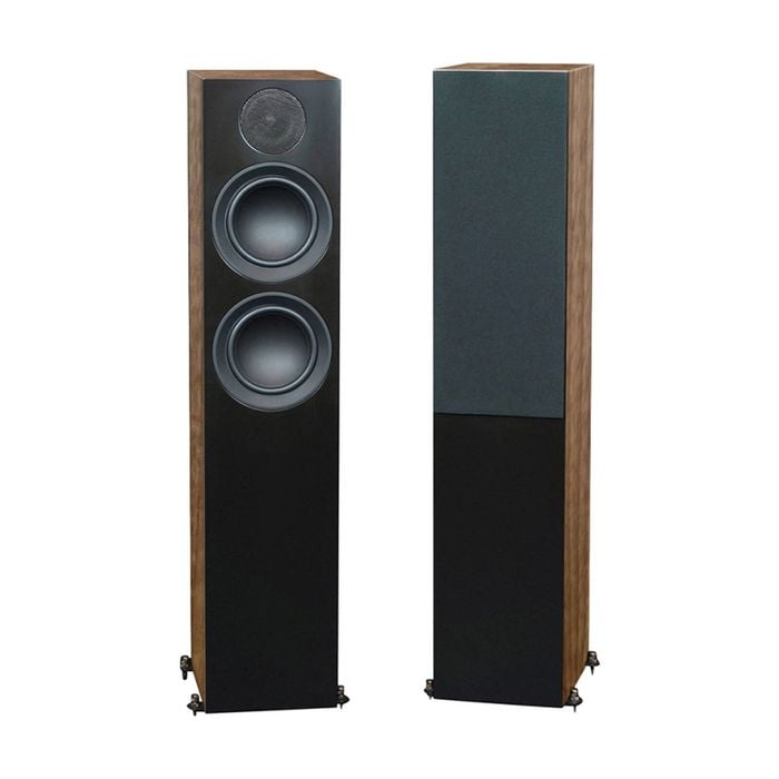 2pc Scansonic L14 Series Floorstanding Home Speakers 200W Walnut 210x1000x295mm