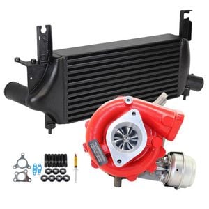 GEN1 High Flow Turbo Charger With 75mm Intercooler For Nissan Pathfinder R51 YD25 2.5L 4 Bolts