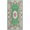 Traditional Handmade Wool Rug-Avolon-Pista Green-60x120cm