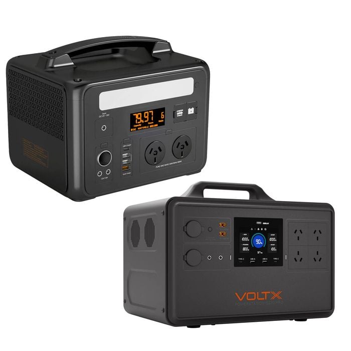 Voltx 600w + 2400w Power Station Bundle (3000w Combined Power) – Full-range Backup For Home & Camping