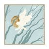 Artey | Silent Hunter I - Framed Canvas - Natural Frame - 120 x 120cm