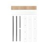 Kaboodle 600mm Hazelnut V Oven Tower Pack