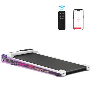 BLACK LORD Walking Pad Treadmill Electric Incline White