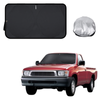 Front Windscreen Sun Shade for Toyota Hilux Single Cab 1997 - 2005 - Standard 150 x 85 cm - Black