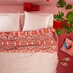 Oilily Paisley Pink Cotton Sateen Quilt Cover Set