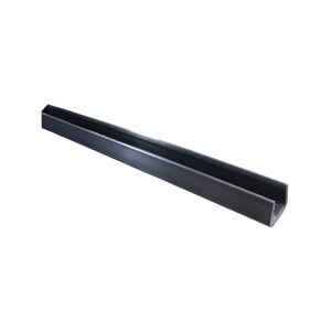Sunrise Teflon  Bumper Cover C Section Black 45 X 45 X 1500mm - Bccs45