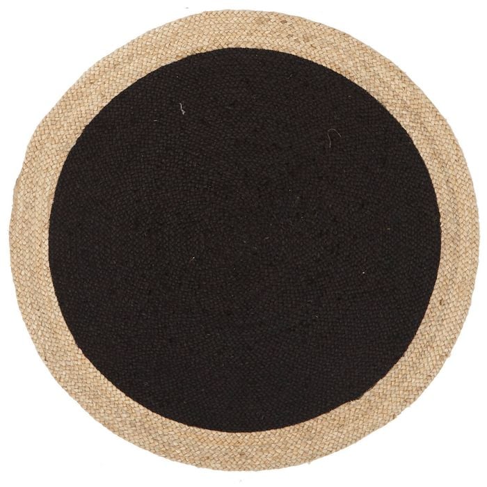 Gallery Polo Black 150X150Cm Rug