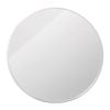 Barelli 110 x 110cm Matte White Flynn Round Framed Mirror