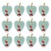 12x LVD Hang Heart Super Santa Decorative Sculpture Ornament Home/Lounge Decor