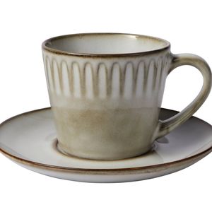 Casa Domani Leros Cup And Saucer Set 200ml