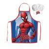 Marvel Spider-man Web Kids Apron And Chef's Hat Set