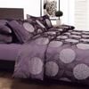 Accessorize Armure Purple Jacquard Quilt Cover Set Single