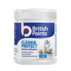 British Paints White Matt Clean and Protect Interior Paint - 500ml
