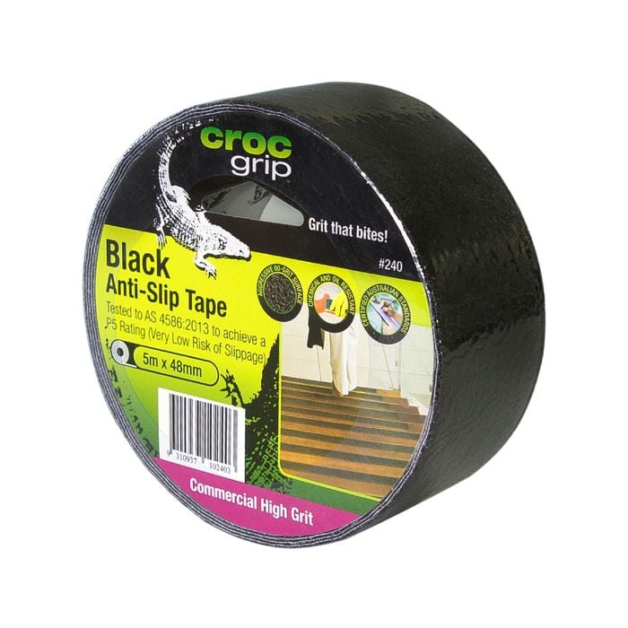 Croc Grip 48mm x 5m Black Anti-Slip Tape