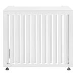 Outdoor Aluminium Vertical White Air Conditioning Cover Medium